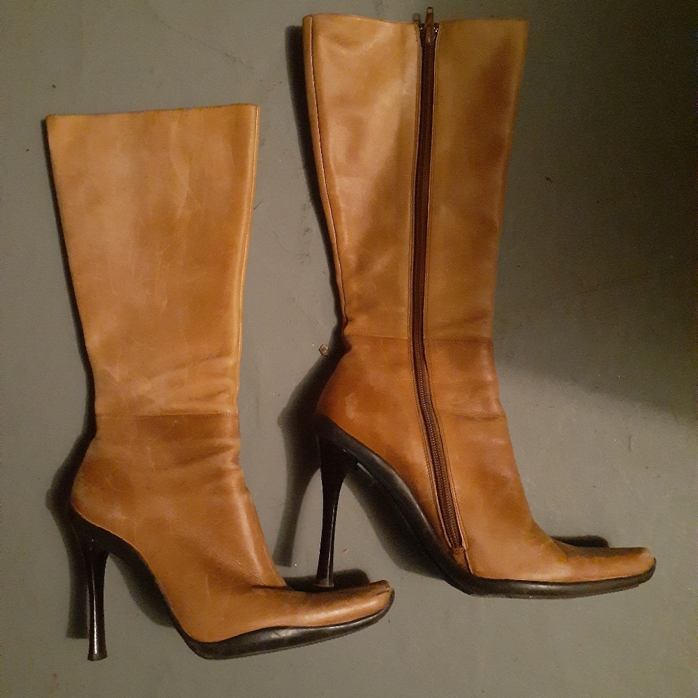 Aldo Heeled Boots 7.5